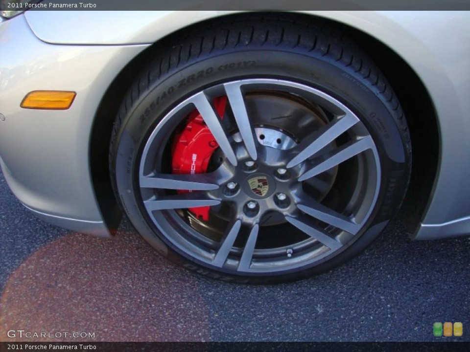 2011 Porsche Panamera Turbo Wheel and Tire Photo #41059115
