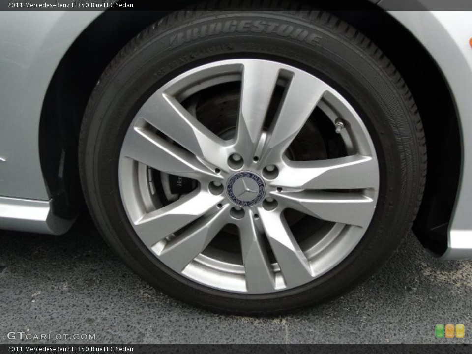 2011 Mercedes-Benz E 350 BlueTEC Sedan Wheel and Tire Photo #41059935