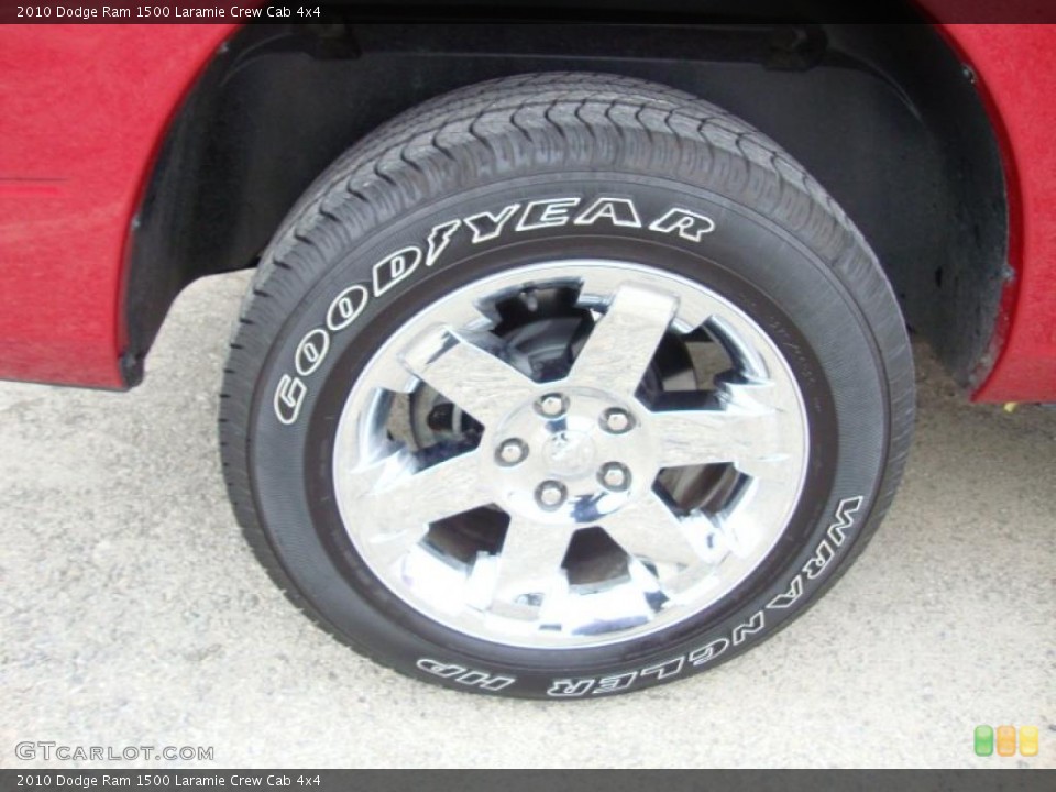 2010 Dodge Ram 1500 Laramie Crew Cab 4x4 Wheel and Tire Photo #41061291