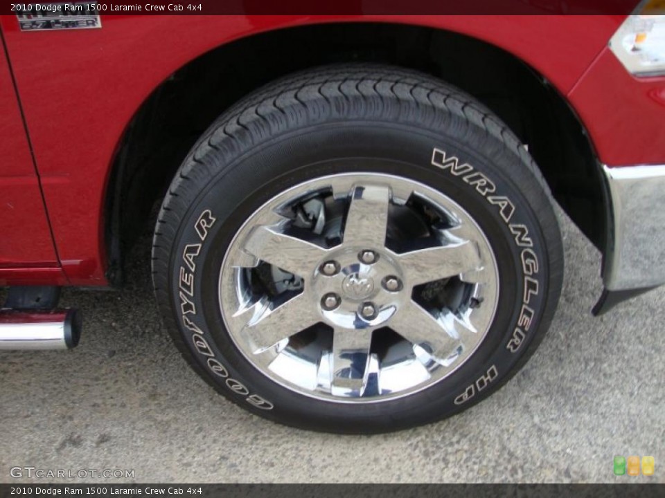 2010 Dodge Ram 1500 Laramie Crew Cab 4x4 Wheel and Tire Photo #41061307