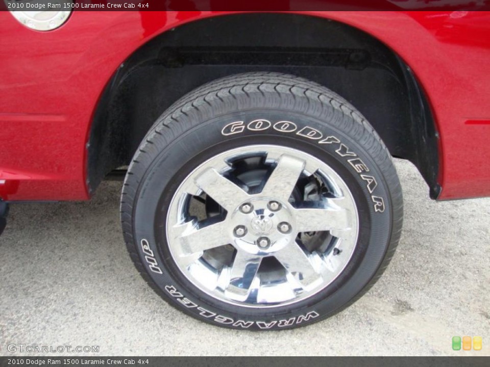 2010 Dodge Ram 1500 Laramie Crew Cab 4x4 Wheel and Tire Photo #41061431