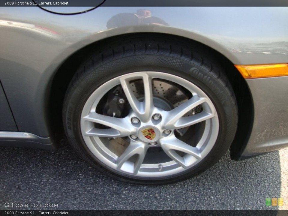 2009 Porsche 911 Carrera Cabriolet Wheel and Tire Photo #41062079