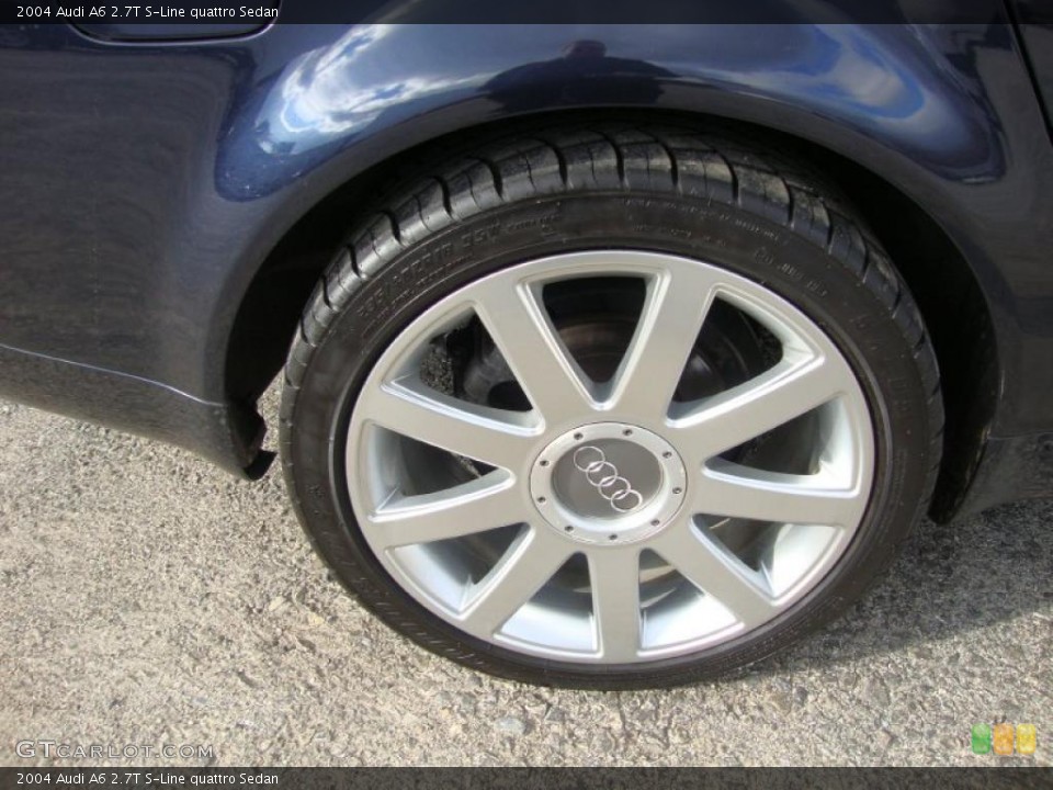 2004 Audi A6 2.7T S-Line quattro Sedan Wheel and Tire Photo #41062903