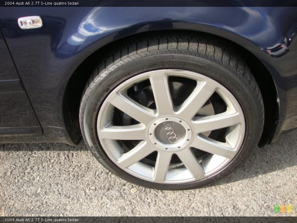 2004 Audi A6 2.7T S-Line quattro Sedan Wheel and Tire Photo #41062919