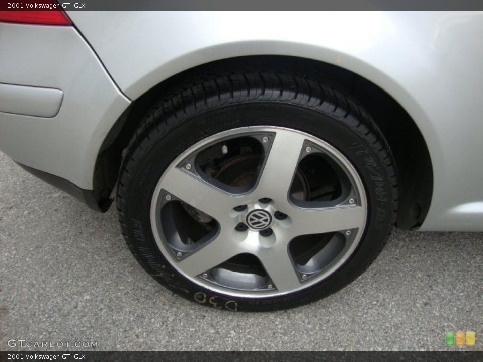 2001 Volkswagen GTI GLX Wheel and Tire Photo #41065263