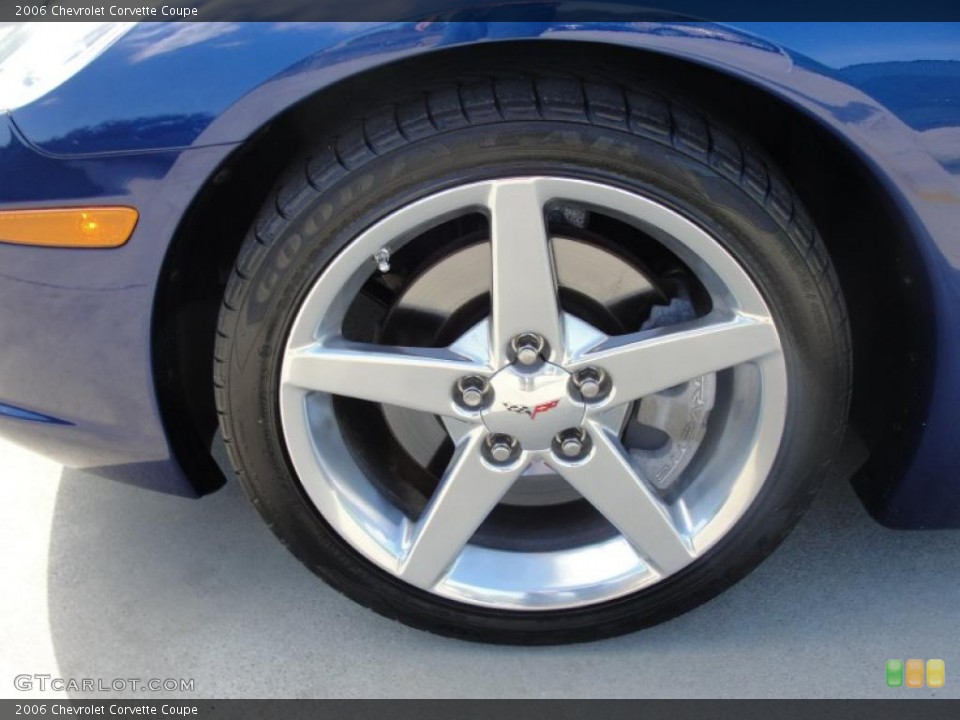 2006 Chevrolet Corvette Coupe Wheel and Tire Photo #41071803