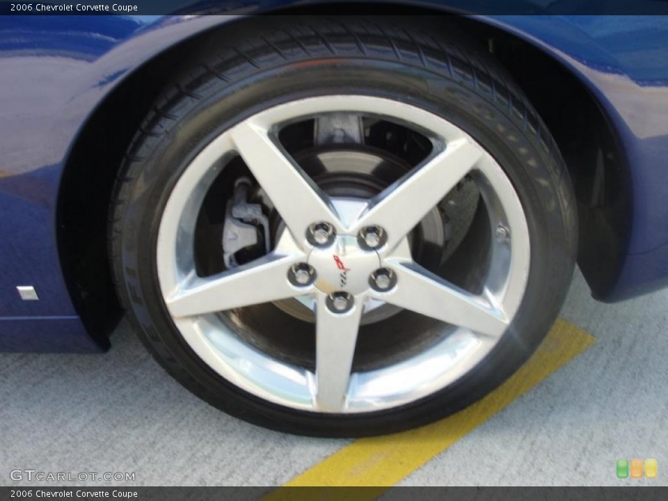 2006 Chevrolet Corvette Coupe Wheel and Tire Photo #41071819