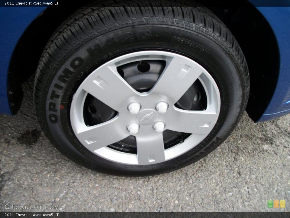 2011 Chevrolet Aveo Aveo5 LT Wheel and Tire Photo #41072895