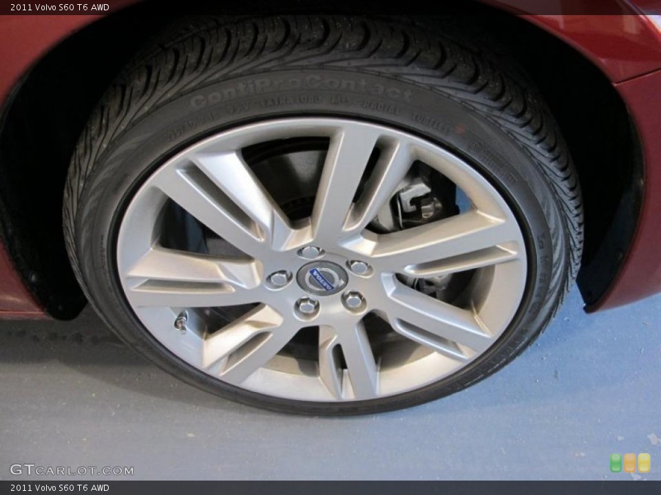 2011 Volvo S60 T6 AWD Wheel and Tire Photo #41074219