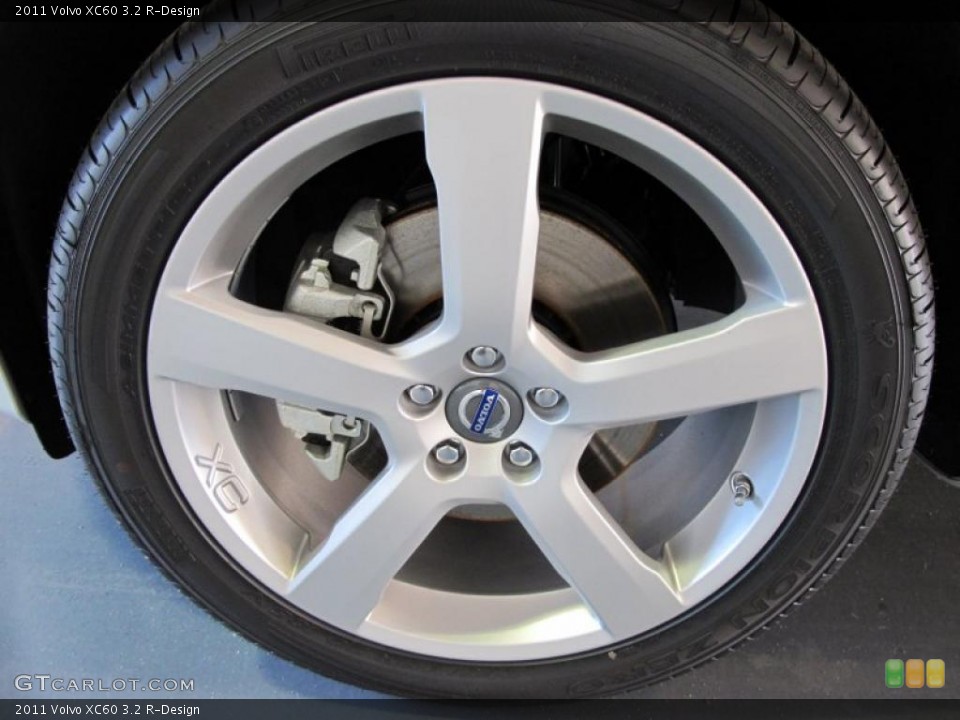 2011 Volvo XC60 3.2 R-Design Wheel and Tire Photo #41074555