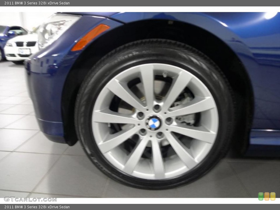 2011 BMW 3 Series 328i xDrive Sedan Wheel and Tire Photo #41074879