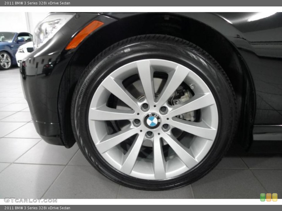 2011 BMW 3 Series 328i xDrive Sedan Wheel and Tire Photo #41075599