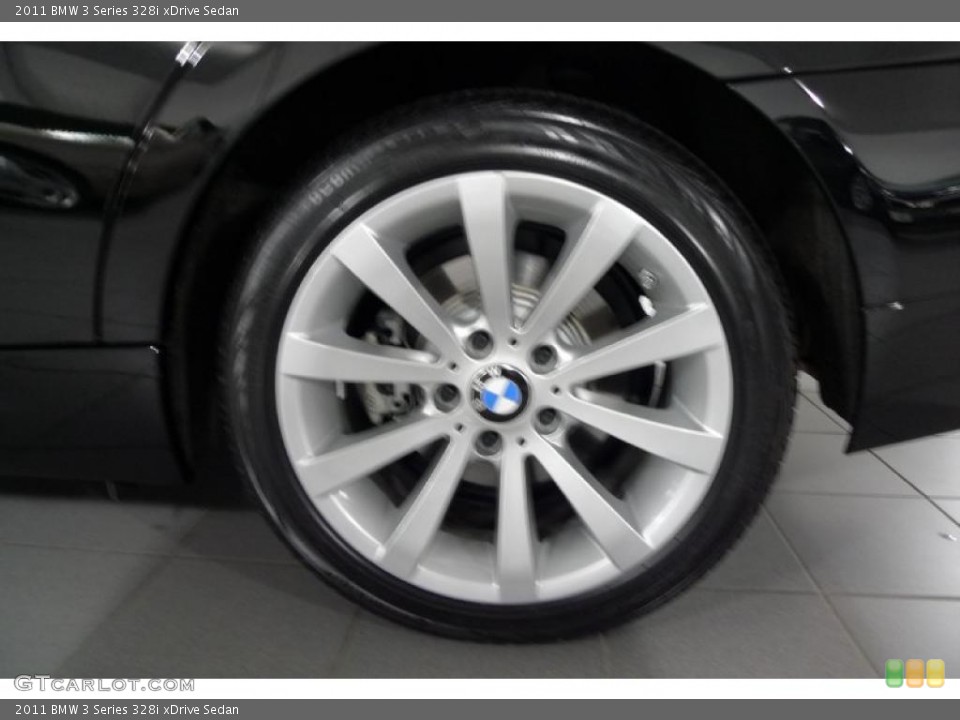 2011 BMW 3 Series 328i xDrive Sedan Wheel and Tire Photo #41075791