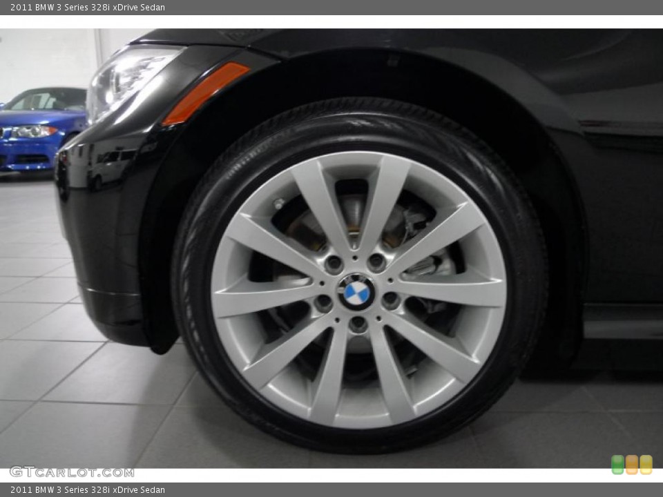 2011 BMW 3 Series 328i xDrive Sedan Wheel and Tire Photo #41076299