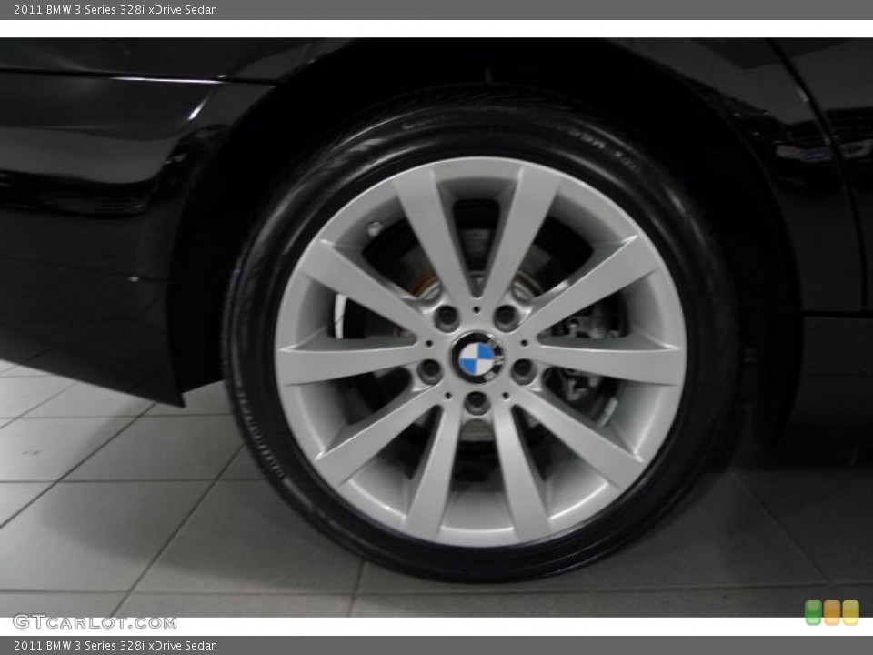 2011 BMW 3 Series 328i xDrive Sedan Wheel and Tire Photo #41076531