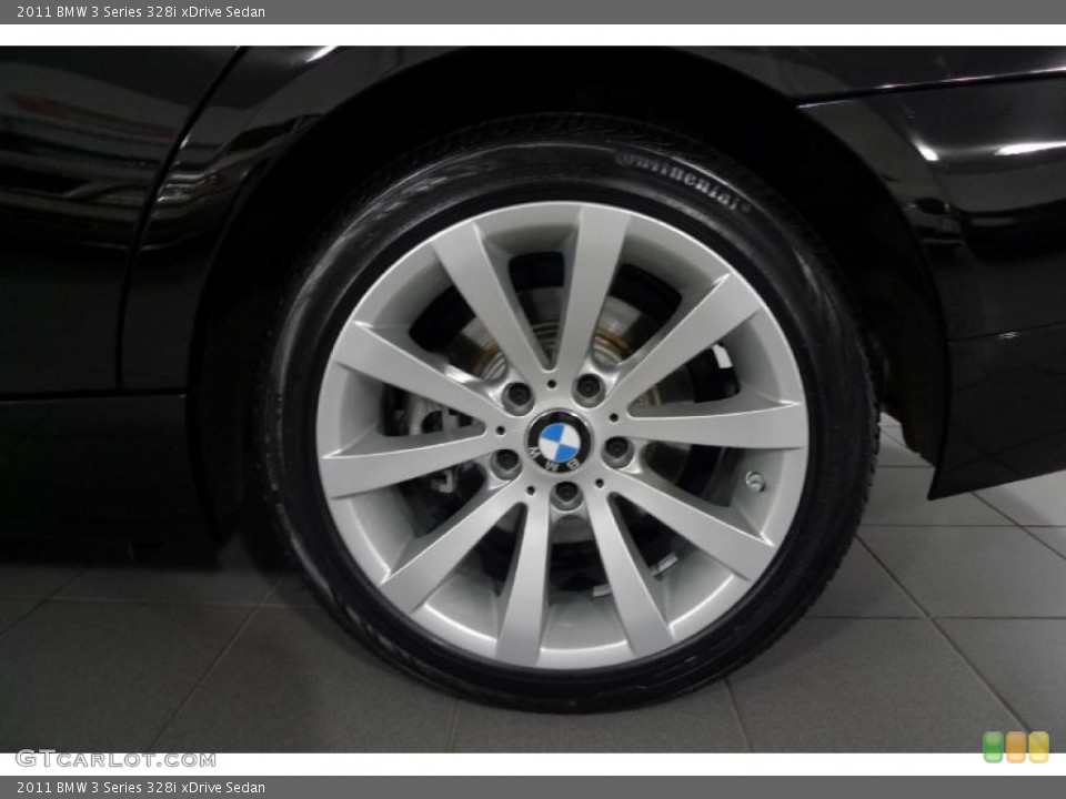 2011 BMW 3 Series 328i xDrive Sedan Wheel and Tire Photo #41076543
