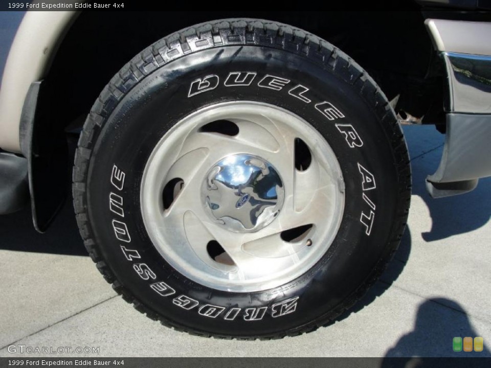 1999 Ford Expedition Eddie Bauer 4x4 Wheel and Tire Photo #41077363