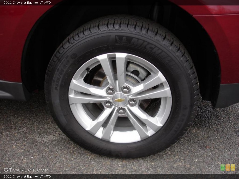 2011 Chevrolet Equinox LT AWD Wheel and Tire Photo #41080671