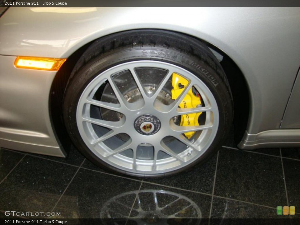 2011 Porsche 911 Turbo S Coupe Wheel and Tire Photo #41082435