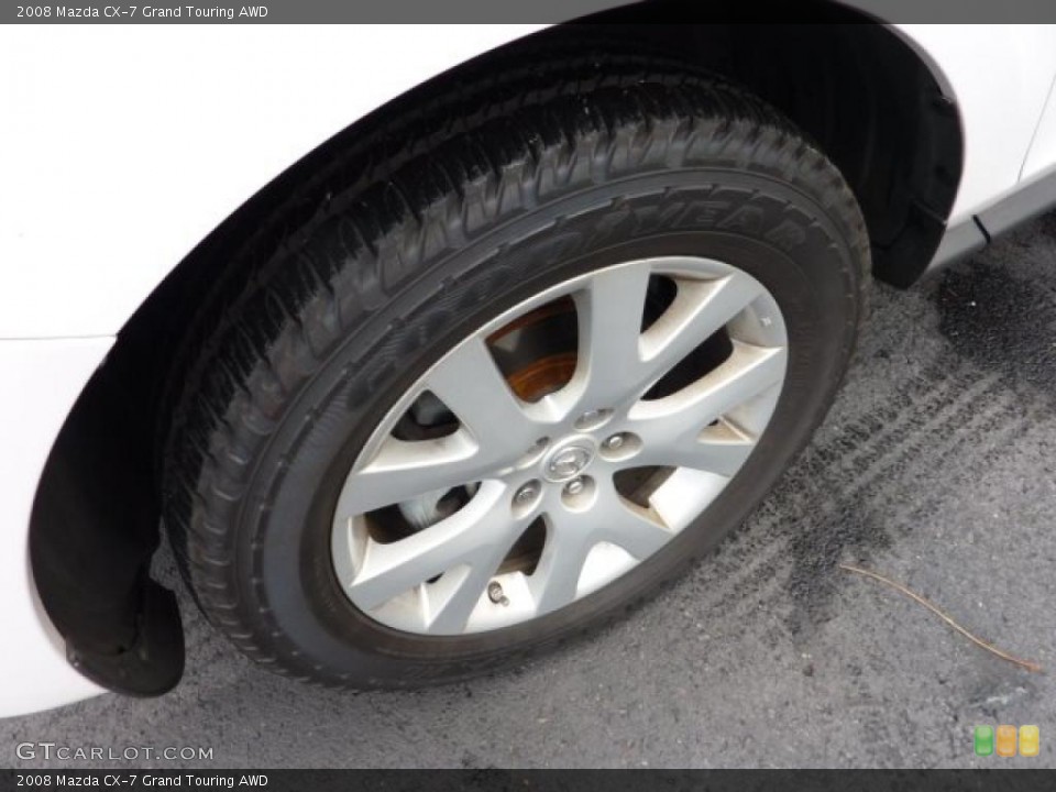 2008 Mazda CX-7 Grand Touring AWD Wheel and Tire Photo #41083119