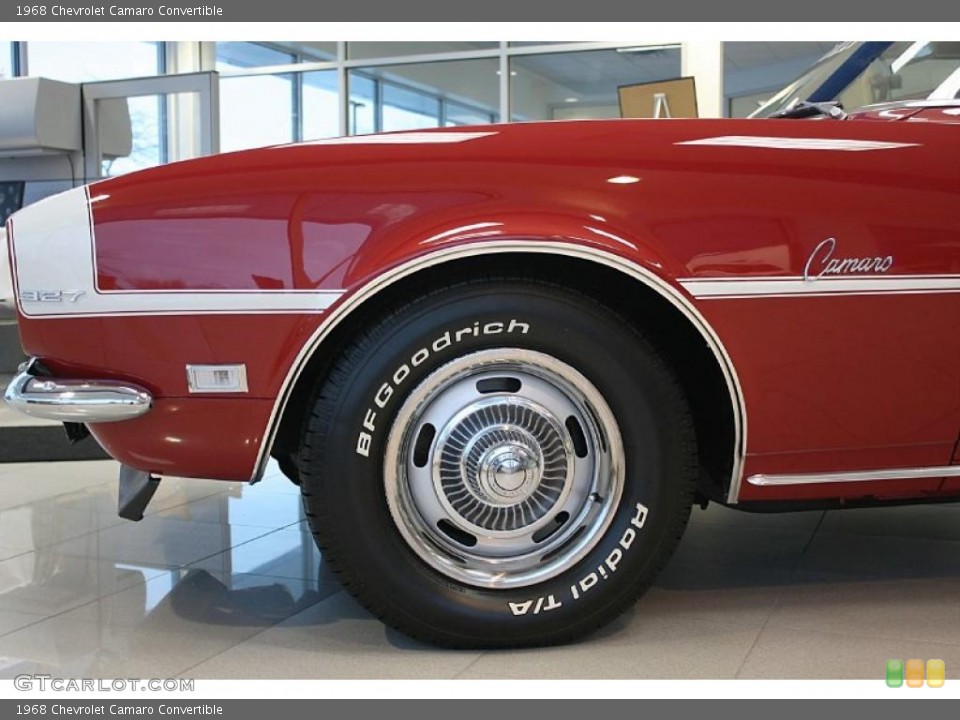1968 Chevrolet Camaro Convertible Wheel and Tire Photo #41083763