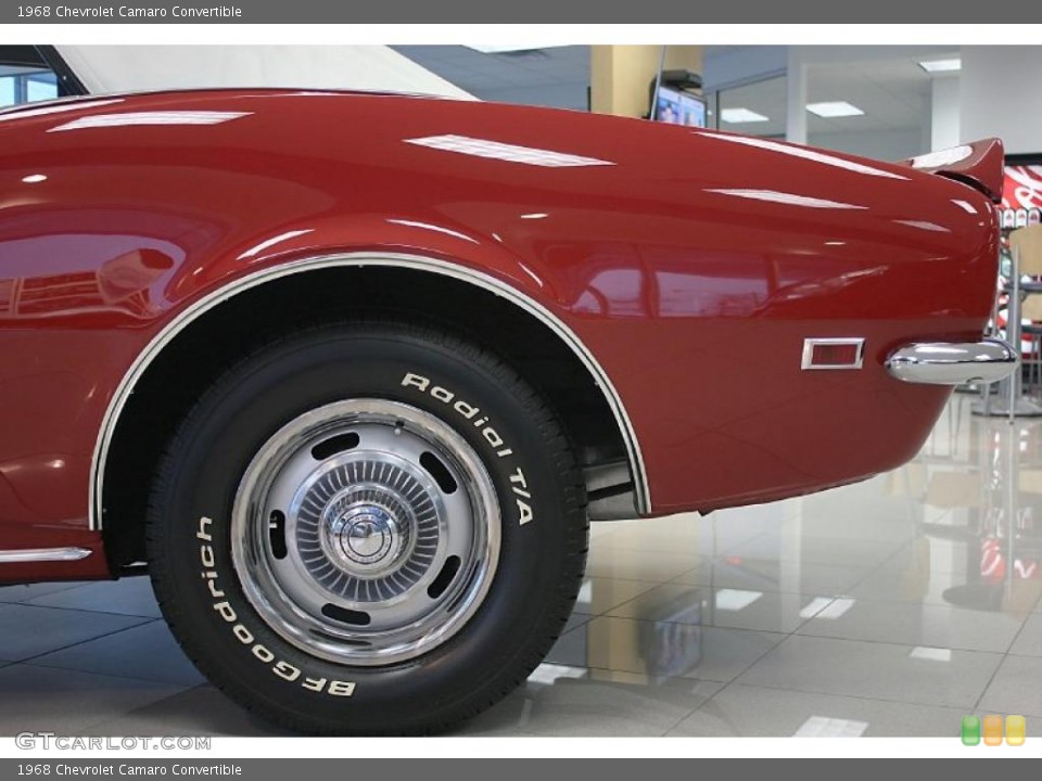 1968 Chevrolet Camaro Convertible Wheel and Tire Photo #41083787