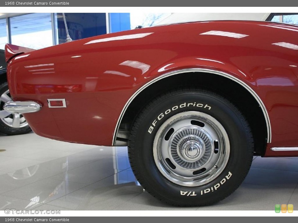 1968 Chevrolet Camaro Convertible Wheel and Tire Photo #41083803