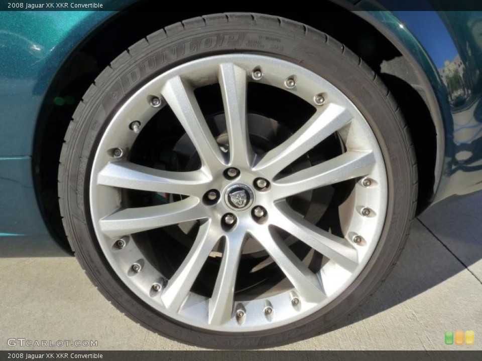 2008 Jaguar XK XKR Convertible Wheel and Tire Photo #41084083