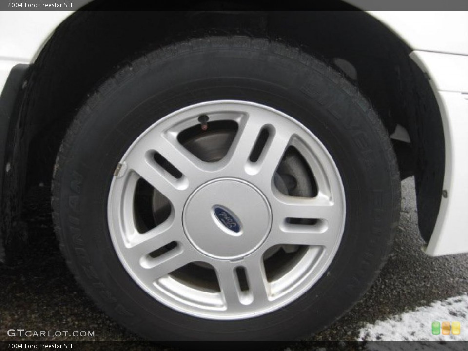 2004 Ford Freestar SEL Wheel and Tire Photo #41088152