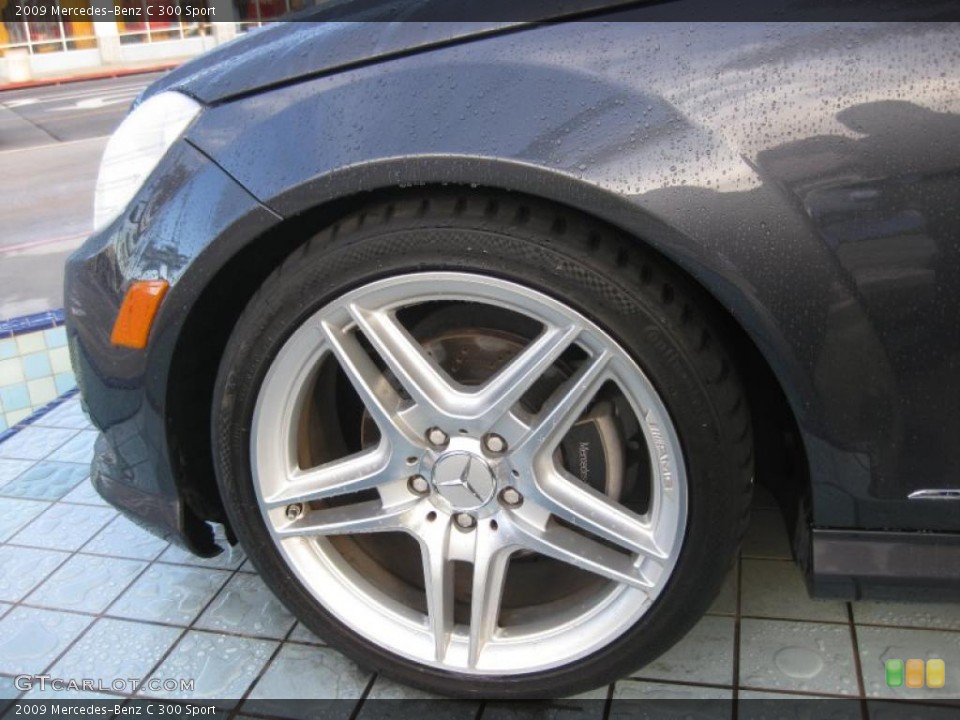 2009 Mercedes-Benz C 300 Sport Wheel and Tire Photo #41094185