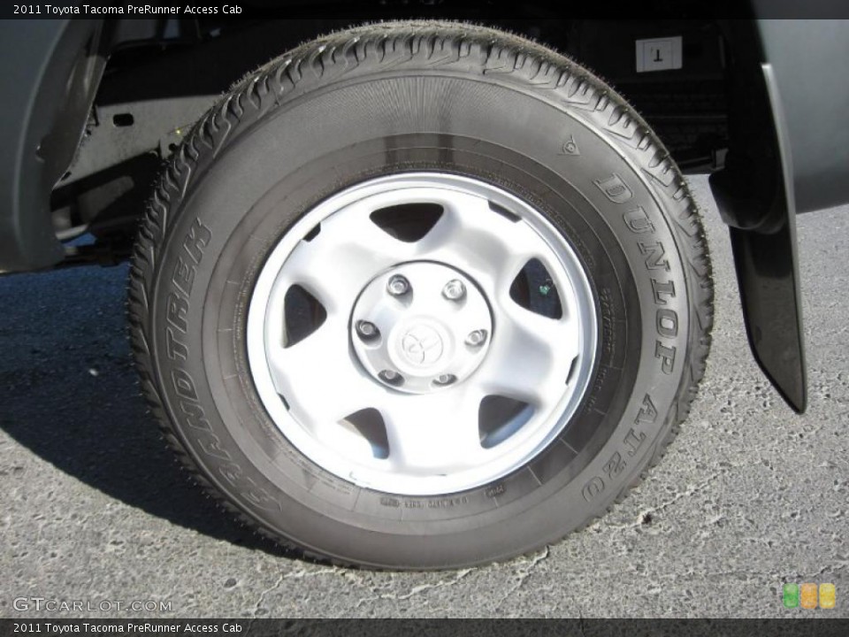 2011 Toyota Tacoma PreRunner Access Cab Wheel and Tire Photo #41095953
