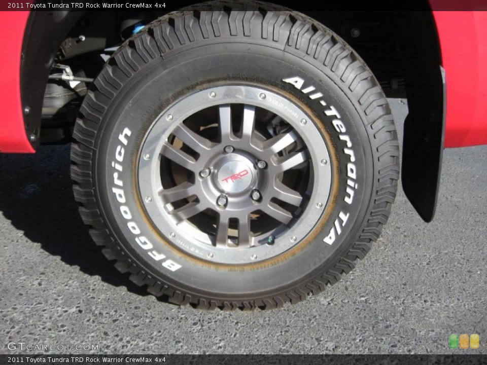 2011 Toyota Tundra TRD Rock Warrior CrewMax 4x4 Wheel and Tire Photo #41096401