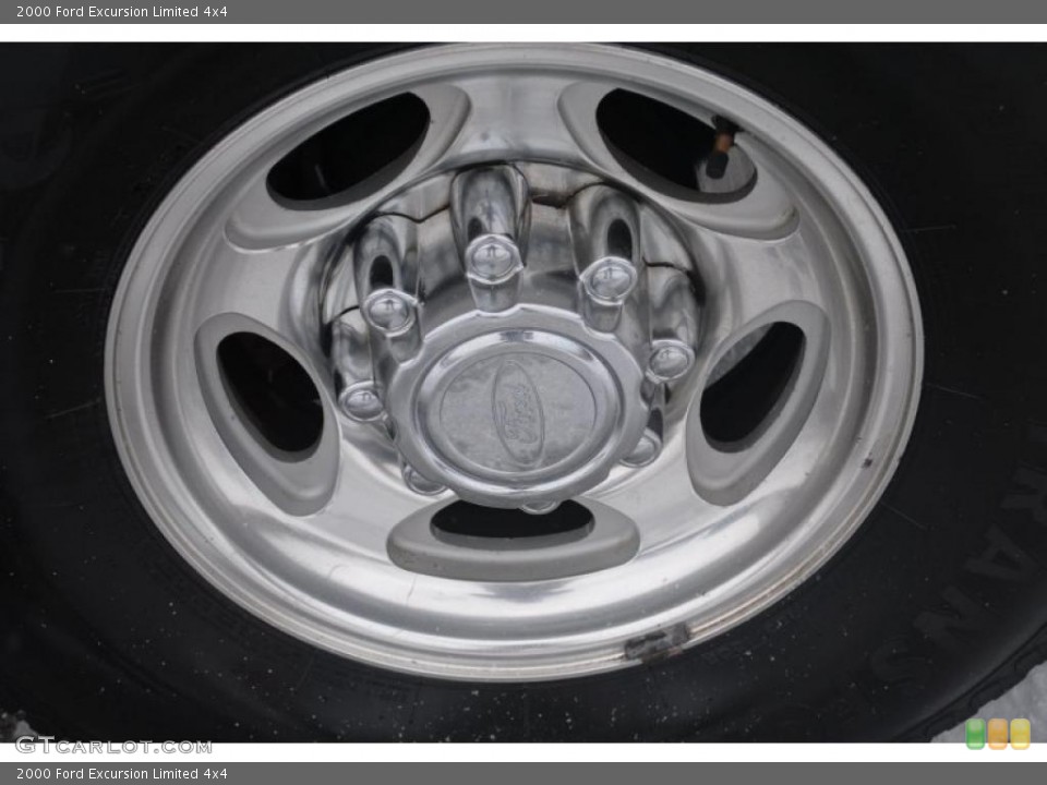 2000 Ford Excursion Limited 4x4 Wheel and Tire Photo #41097893