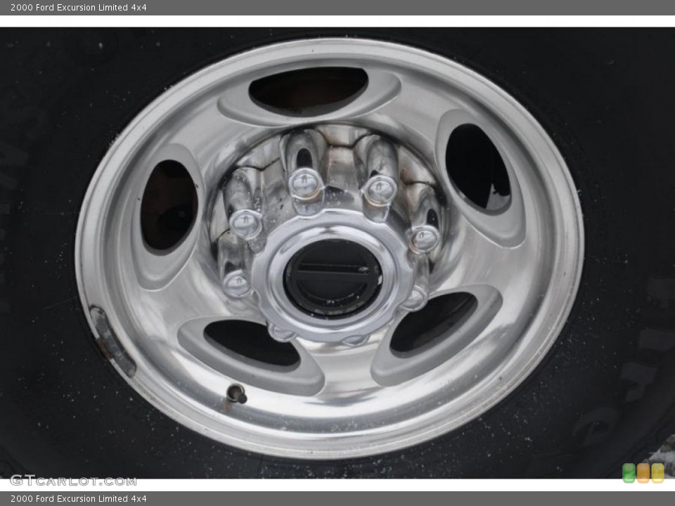 2000 Ford Excursion Limited 4x4 Wheel and Tire Photo #41097917