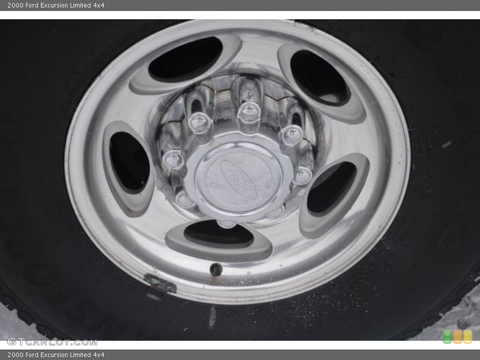 2000 Ford Excursion Limited 4x4 Wheel and Tire Photo #41097925