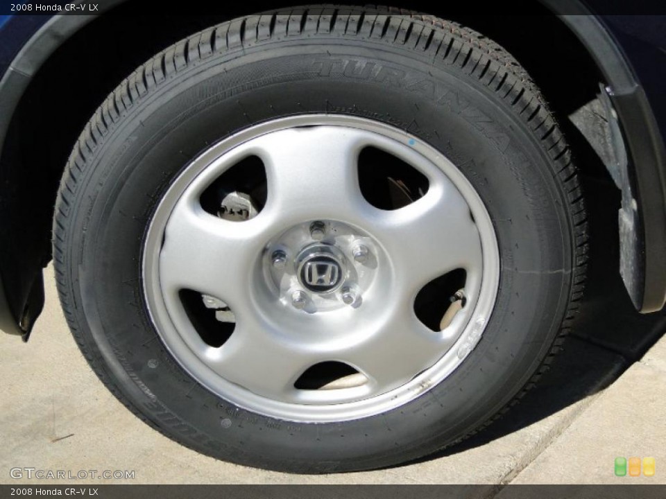 2008 Honda CR-V LX Wheel and Tire Photo #41099369