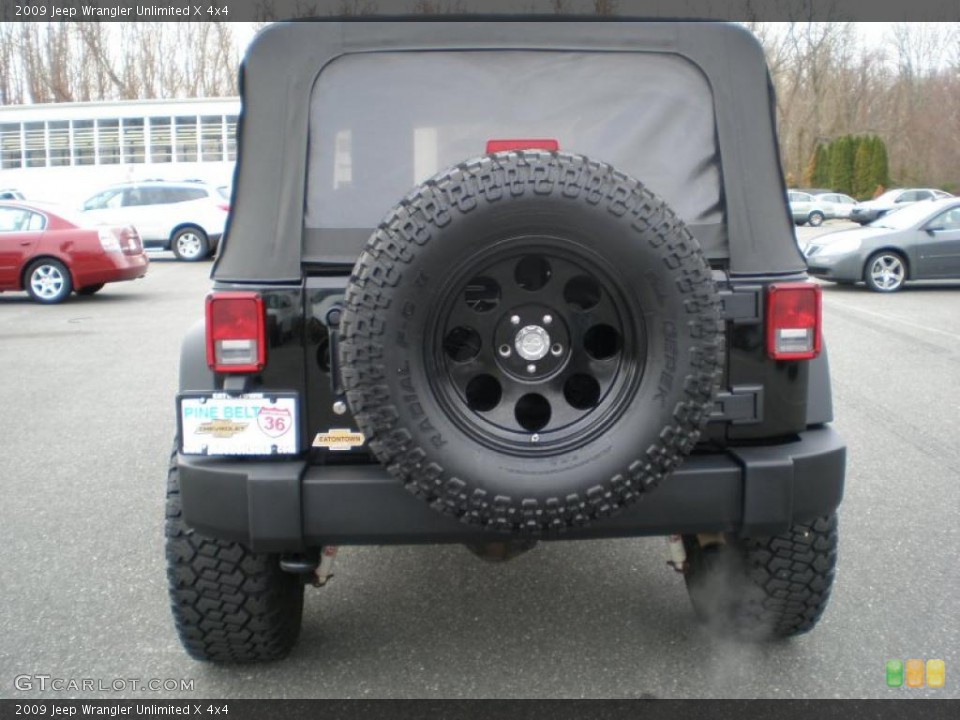 2009 Jeep Wrangler Unlimited X 4x4 Wheel and Tire Photo #41101762