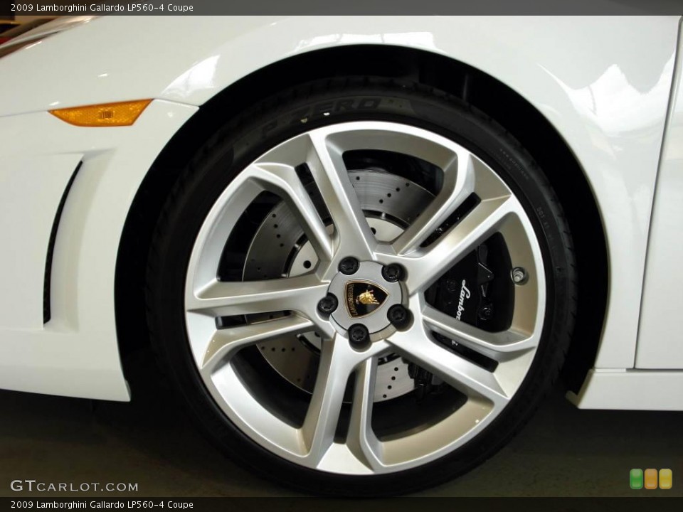 2009 Lamborghini Gallardo LP560-4 Coupe Wheel and Tire Photo #4110232