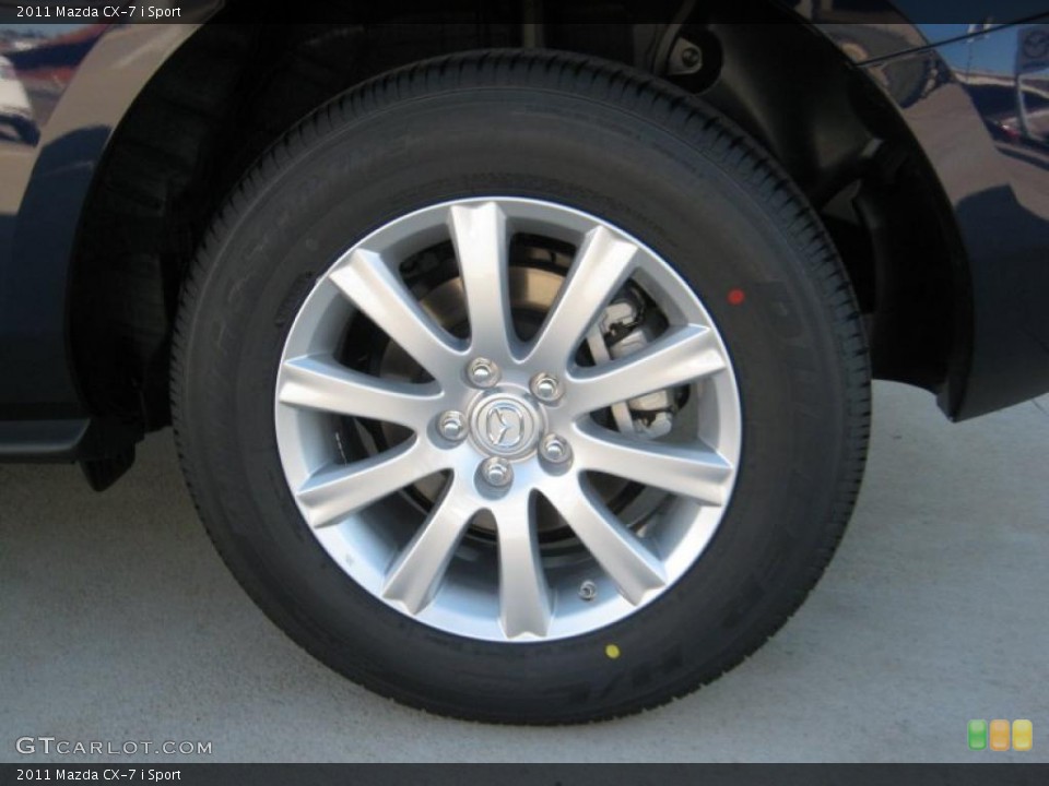 2011 Mazda CX-7 i Sport Wheel and Tire Photo #41102538