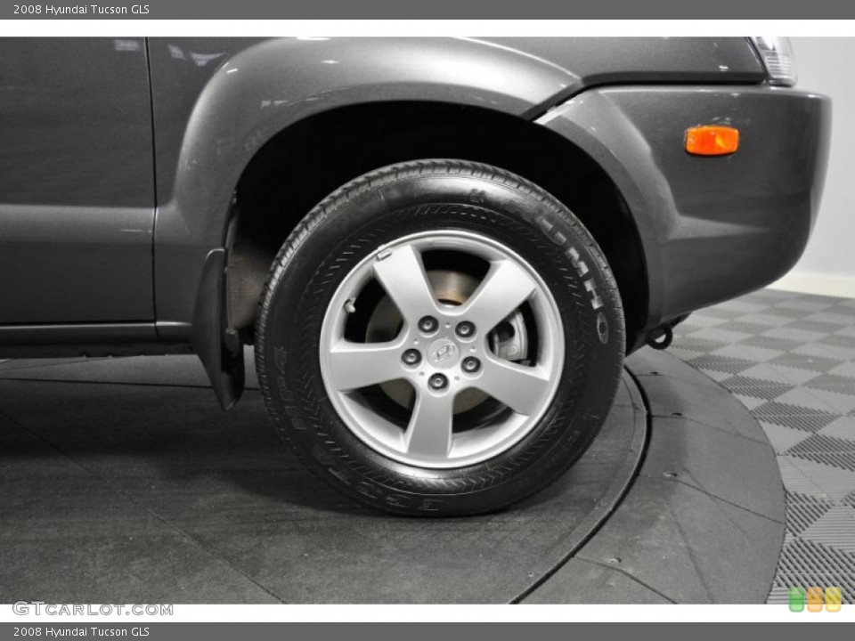 2008 Hyundai Tucson GLS Wheel and Tire Photo #41108170