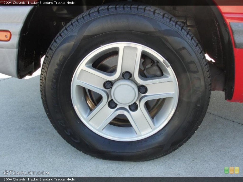 2004 Chevrolet Tracker  Wheel and Tire Photo #41109898