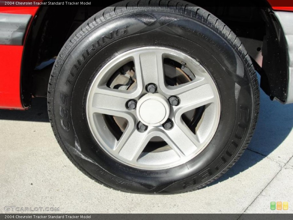 2004 Chevrolet Tracker Wheels and Tires