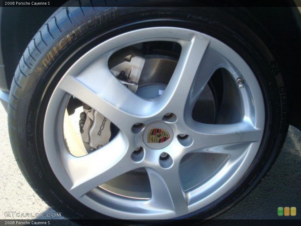 2008 Porsche Cayenne S Wheel and Tire Photo #41116143