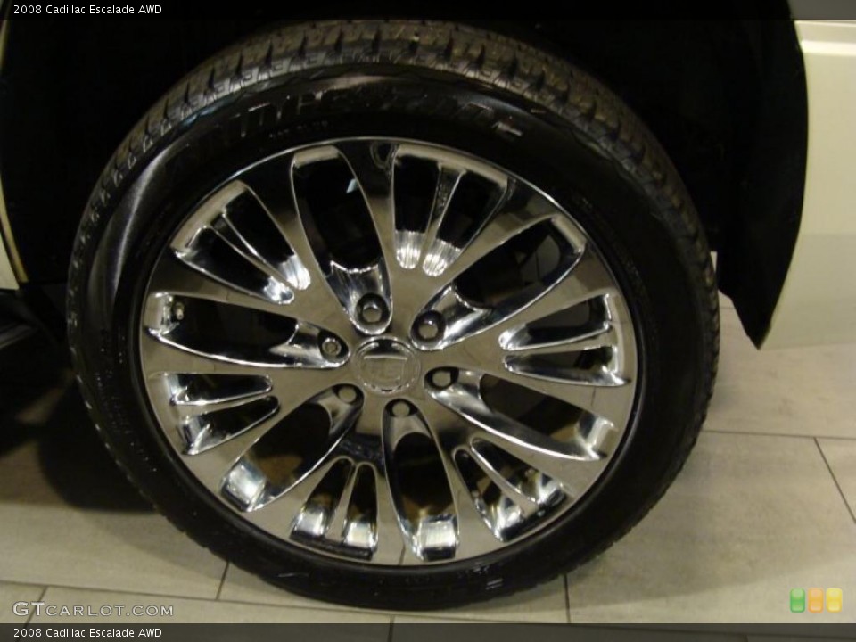 2008 Cadillac Escalade Custom Wheel and Tire Photo #41118111