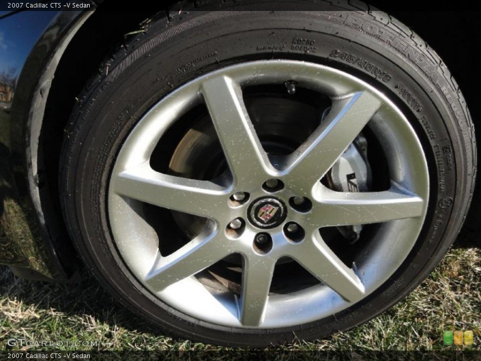 2007 Cadillac CTS -V Sedan Wheel and Tire Photo #41118819