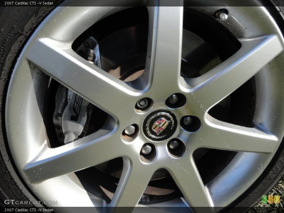 2007 Cadillac CTS -V Sedan Wheel and Tire Photo #41118835