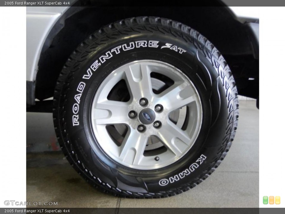 2005 Ford Ranger XLT SuperCab 4x4 Wheel and Tire Photo #41123231
