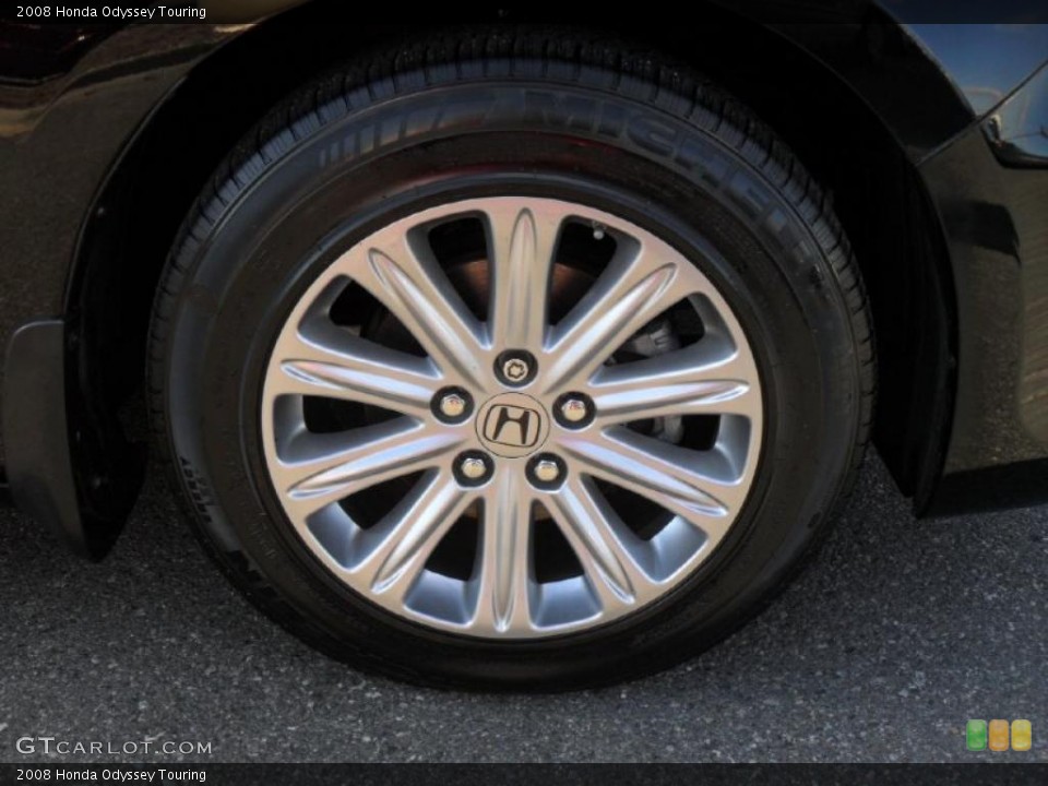 2008 Honda Odyssey Touring Wheel and Tire Photo #41127847