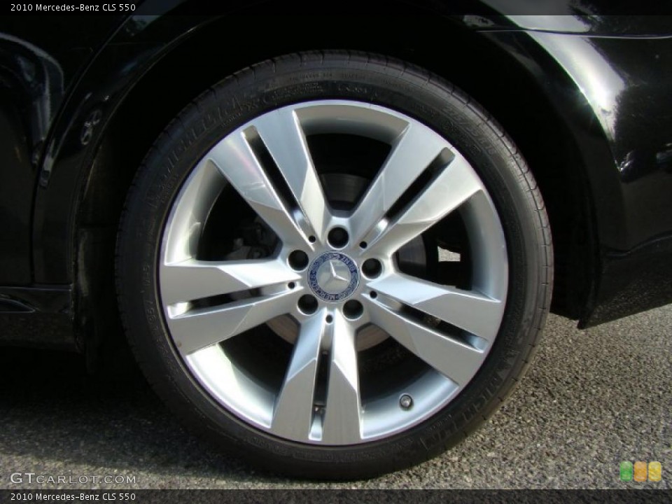 2010 Mercedes-Benz CLS 550 Wheel and Tire Photo #41134115