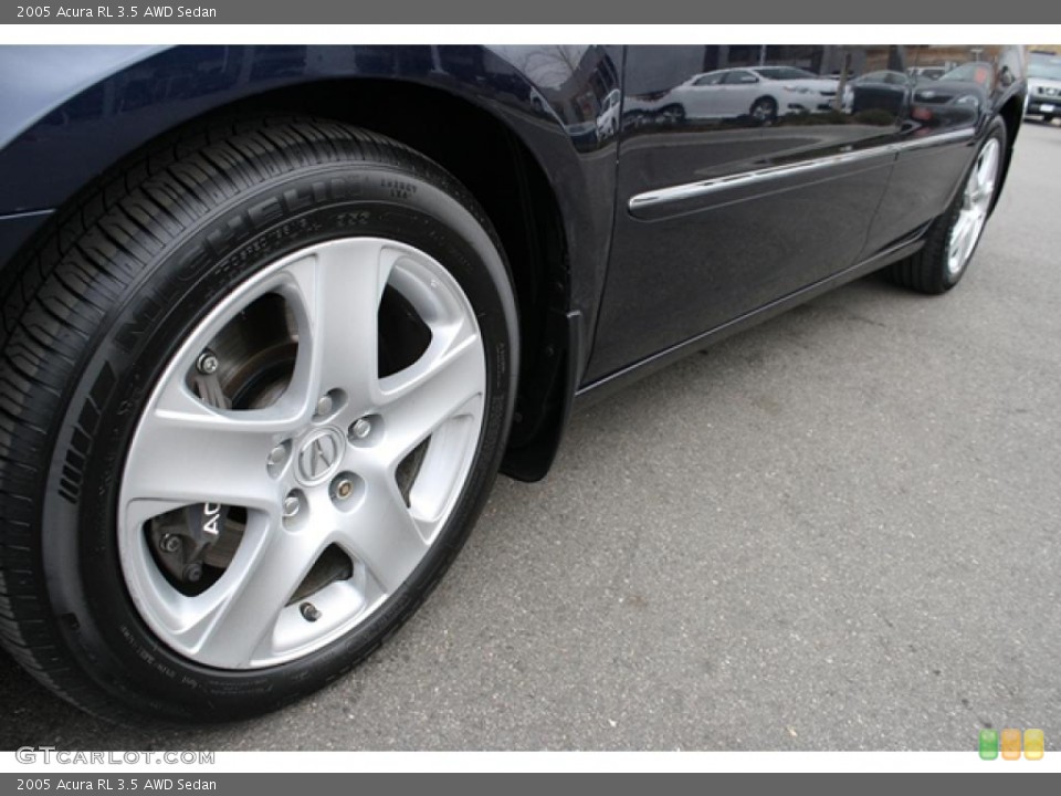 2005 Acura RL 3.5 AWD Sedan Wheel and Tire Photo #41135875